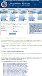 Mobile Screenshot of governmentregistry.org